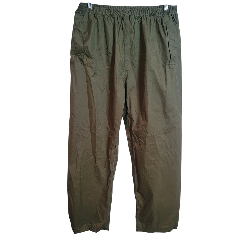 Mountain Warehouse Women's Olive Waterproof Lightweight Overtrousers Sz 14
